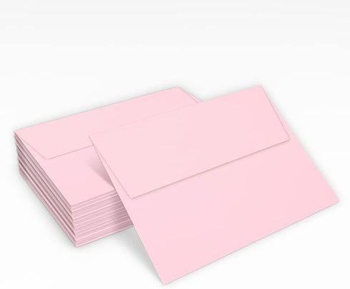 LUXPAPER A7 Invitation Envelopes - 5 x 7 Cards - 80 lb. Candy Pink - 250 Pack