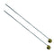 6 Pcs Long Handle Copper Lab Spoons, Sample Burning Heating Scoop for Laboratory