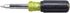 Klein Tools 32596 Magnetic 8-in-1 Multi-Bit Screwdriver/Nut Driver with Hex, Phillips, Schrader Bits, Nut Drivers