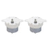 Flylin 2Pcs Low RPM DC Motor, Slow Speed Motor High DC Motor 12V