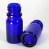 48Pack 1/6oz (5ml) Essential Oil Dropper Glass Bottles, Refillable Sample Vials with Orifice Reducer and Cap
