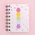 Yansanido Small Spiral Notebook, 4 Pcs 3.14 x 4.13 Inch, 4 Style Design, 80 Sheets - 160 Pages Journals for Study