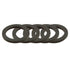 2 1/2 inch Camlock Gasket Fitting, Cam Lock Hose Seal for Female Coupler, Cam Groove Replacement Rubber Washer (5-Pack)