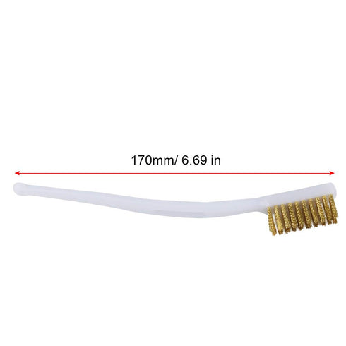 Imdinnogo 3D Printer Nozzle Cleaning Brass Wire Toothbrush Tool, 2Pcs
