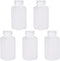 uxcell 100ml/3.4oz Plastic Lab Chemical Reagent Bottle, Wide Mouth Sample Sealing Liquid/Solid Storage Bottles, White