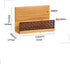 Japanese Garden Style Wood Business Card Holder for Desk Organizers and Accessories