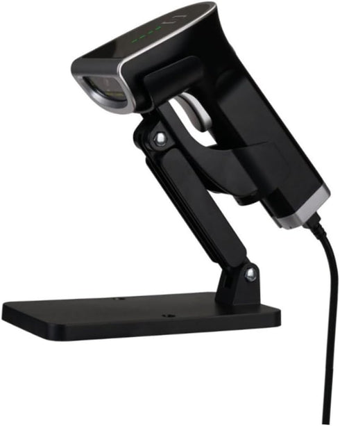 6.88X5.90X3.14 Inches Adjustable Barcode Scanner Holder Stand for Desk with Stable Base Compatible with Handheld