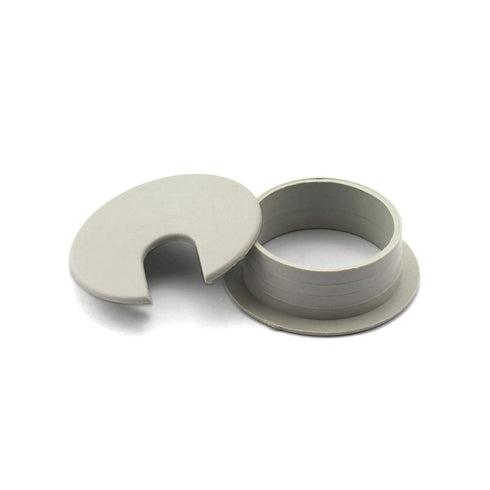 Desk Grommet 3 Pack, 1-3/8 Inch (35mm) Plastic Wire Cord Cable Grommets Hole Cover for Wire Organizer