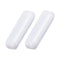 YOKIVE 2 Pcs Magnetic Stir Bar, PTFE Coated Cylinder Type Stirrer for Lab Liquid Solution Mixing, White, 0.47 x