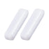 YOKIVE 2 Pcs Magnetic Stir Bar, PTFE Coated Cylinder Type Stirrer for Lab Liquid Solution Mixing, White, 0.47 x