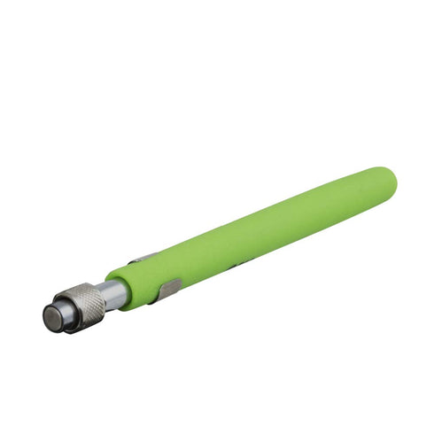 Ullman Devices HT-5GR Pocket Magnetic Pick-Up Tool - Lifts 2-1/2 lb, 5-1/2" to 25-1/2" Length, Neon Green