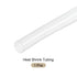 Heat Shrink Tubing 2:1 Cable Sleeving Tube Wrap, 3/16" Dia/5m/Clear for Electric Insulation Protection
