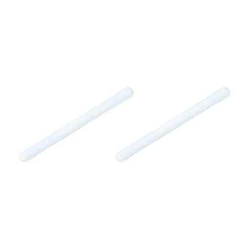 MECCANIXITY Magnetic Stirrer Mixer Stir Bar Rod, 80mm/3.15" Cylinder Shape PTFE Coating Magnet for Laboratory, 2Pcs