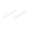 MECCANIXITY Magnetic Stirrer Mixer Stir Bar Rod, 80mm/3.15" Cylinder Shape PTFE Coating Magnet for Laboratory, 2Pcs