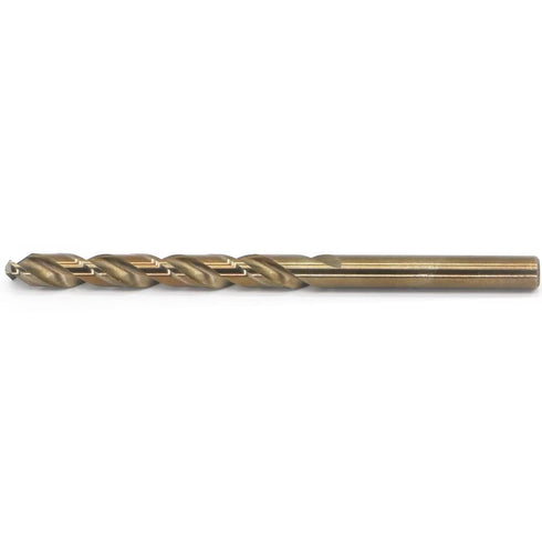M35 Cobalt Drill Bit Set, 6.5mm, 10 Pieces for Hard Metals Like Stainless Steel, Cast Iron, Exceptional Heat