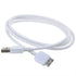 3.0 150U 500U 2 Digipartspower White USB Data Sync Cable Cord Compatible with EOS DSLR Camera IFC II