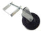 Tech Team #00716 4-Inch Spring Loaded Gate Caster, 125 Pound Capacity, Fence Hardware