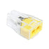 100PCS Push-in Wire Connector - 20-12AWG Wire Nuts Splice Terminal - 2Port