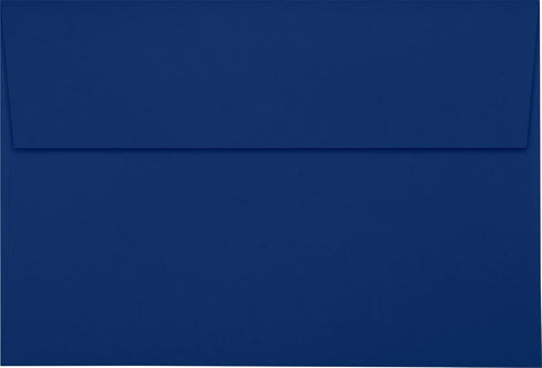 LUXPaper A8 Invitation Envelopes | Peel & Press | 5 1/2" x 8 1/8" | Navy Blue | 80lb. Text | 50 Qty by LUXPaper