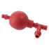 2Pcs Rubber Pipette Filler, 3 Valves Soft Suction Bulb, 50mL Volume Lab Supplies Accessories, Red