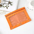 Binder Fabric Pencil Pouch 3-Ring Binder Pencil Case Bag with Zipper 4 Pack (Orange) by SdeFe