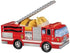 12 Pack Fire Engine Party Food Boxes with Wax Paper