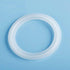 MOZTO 10pcs 154 168mm) Sanitary Tri Clamp Ferrule Silicone Sealing Strip Gasket Ring Washer, for Homebrew Dairy Product