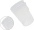 Othmro 2000ml Measuring Cup, Plastic Graduated Beaker with Handle for Lab Kitchen Liquids, 2pcs