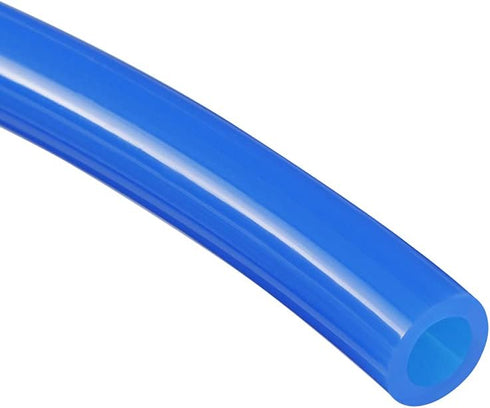 uxcell Pneumatic Air Tubing, 6mm OD x 4mm ID, 5 Meters PU Polyurethane Air Compressor Tube, Blue