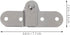 3.03X1.29 Inch TEHAUX Attic Ladder Spreader Hinge Left Iron Folding Table Hinge Replacement Part for Loft Ladder Stairs