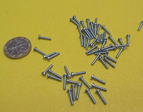 K-mac 18-8 M2.5 .45 mm 8 mm 300 Zinc Plated Stainless Steel Cheese Head Slotted Machine Screws, FT, x Thread Size x