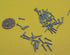 K-mac 18-8 M2.5 .45 mm 8 mm 300 Zinc Plated Stainless Steel Cheese Head Slotted Machine Screws, FT, x Thread Size x