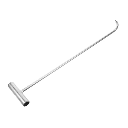Shape Heavy Duty Manhole Cover Lifter Tool Rust-Resistant Hook for Easy Lifting of Sewer and Garage Doors Versatile Use