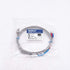Twidec/2Pcs 1/4" Screw Probe Temperature Sensor K Type Thermocouple, 2 Meters Cable, Temperature Range: 0-600°C