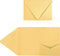 LUXPaper A7 Pocket Invitations | 5" x 7" | Gold Metallic | 105lb. Cover | 50 Qty