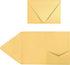 LUXPaper A7 Pocket Invitations | 5" x 7" | Gold Metallic | 105lb. Cover | 50 Qty