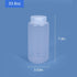 33.8 oz Wide Mouth Lab Reagent Bottle, Laboratory Grade Chemical Container, Sealed Leak-proof Clear PP Bottle, Pill Bottle, Water Sample Bottle(2 Pcs) by UMETASS