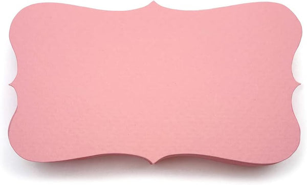 PPAPPAPPIYO PINK Paper Index Cards - Business Cards (100) 3.54inx1.96in P04 - Blank