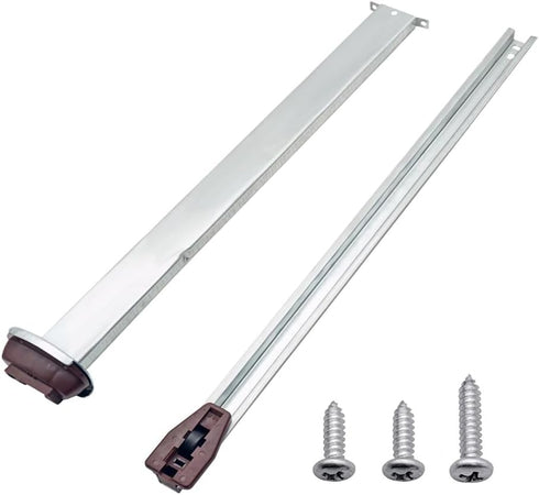 Metal Drawer Slide Replacement for Various Dressers and Nightstands, Drawer Track and