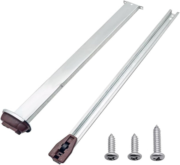 Metal Drawer Slide Replacement for Various Dressers and Nightstands, Drawer Track and