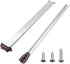 Metal Drawer Slide Replacement for Various Dressers and Nightstands, Drawer Track and