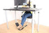 Home-organizer Tech Portable Adjustable Foot Hammock, Mini Under Desk Foot Rest for Office, Travel, Study, Relaxing