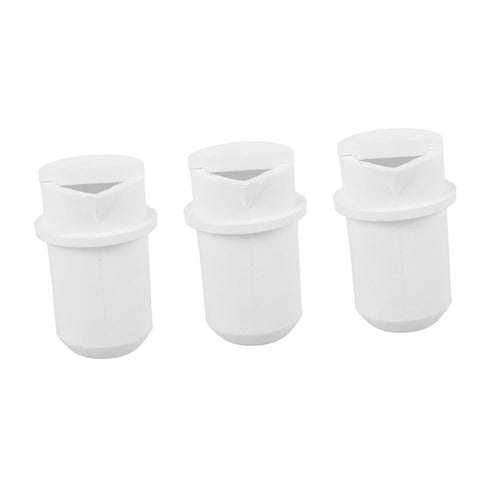 GLEAVI 3pcs Melting Crucible Kit Laboratory Equipment Quartz Crucible Cup for Science