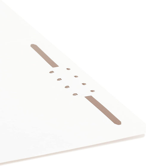 Smead Fastener File Folder, Legal Size, 2 Fasteners, Ivory, 50 per Box (19570)