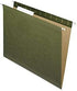 Pendaflex 415215 Hanging File Folders, No Tabs, Letter Size, Green