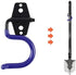 2PCS Heavy Duty Steel Garage Hooks, Utility Hook and Broom Holder Wall Mount for Organizing Cleaning Tools