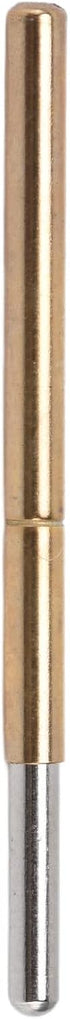 Spring Contact Probe, 100PCS Round Pogo Pins, Mini Size Stainless Steel Wire with Brass Plunger for Soldering