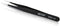 Vetus Anti-static SMD Black Tweezer, Non-magnetic Stainless Steel Pointed Tip ESD-10