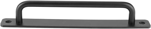 ViaGasaFamido Elegant Sliding Barn Door Handle, Black Flush Patio Door Handle for Wardrobes, Cabinets