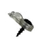 Glass Cabinet Panel Retainer Clips with Screws, 25 Clips (Choose Your Offset and Color) by E.H.C.
